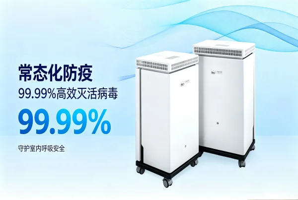 四腾空气安全机 | 99.99%高效灭活病毒 守护室内呼吸安全